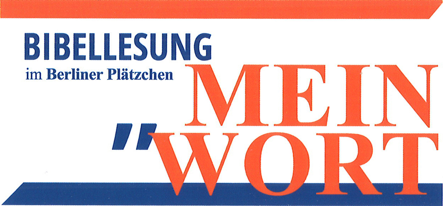 Mein-Wort-Logo, Bibellesung im Berliner Plätzchen